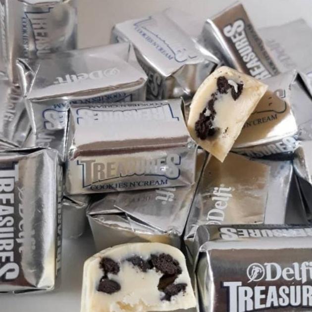 

1kg delfi treasure cookies - coklat kiloan pabrikan