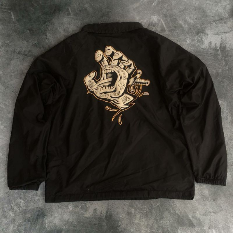 SANTA CRUZ TATTOO HAND COACH JACKET