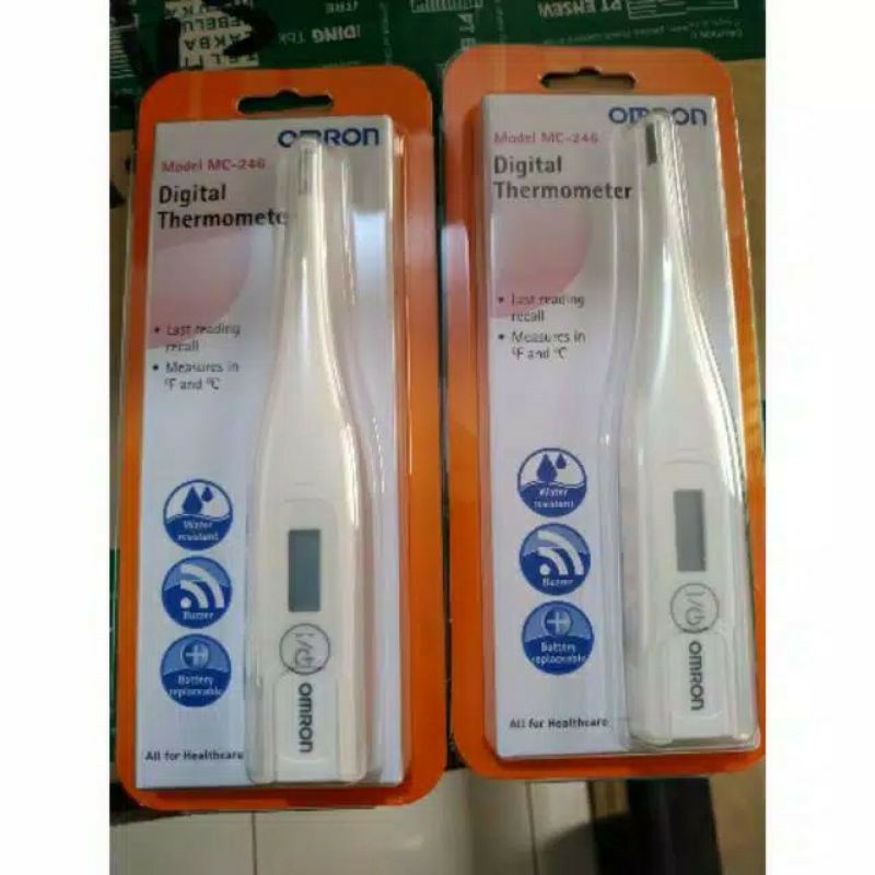 Thermometer Digital Omron MC-246 - Akurasi Tinggi, Anti Air