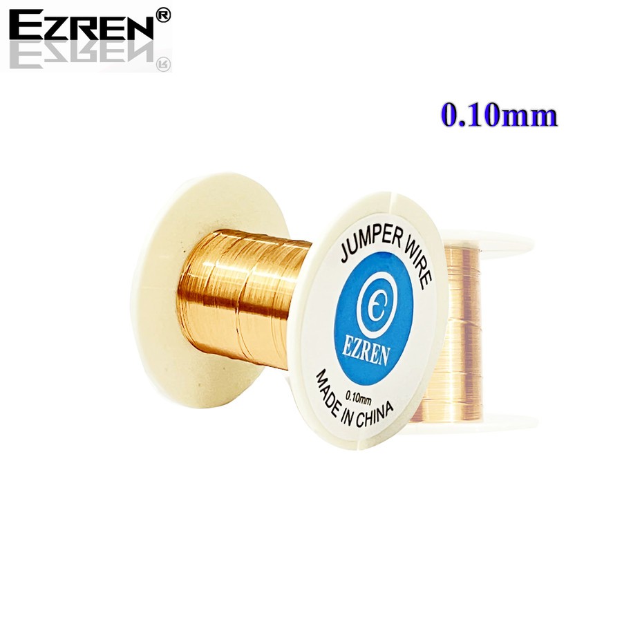 Ezren Copper Jumper Soldering Wire Kawat Jamper 0.10mm Chip PCB (BIG)