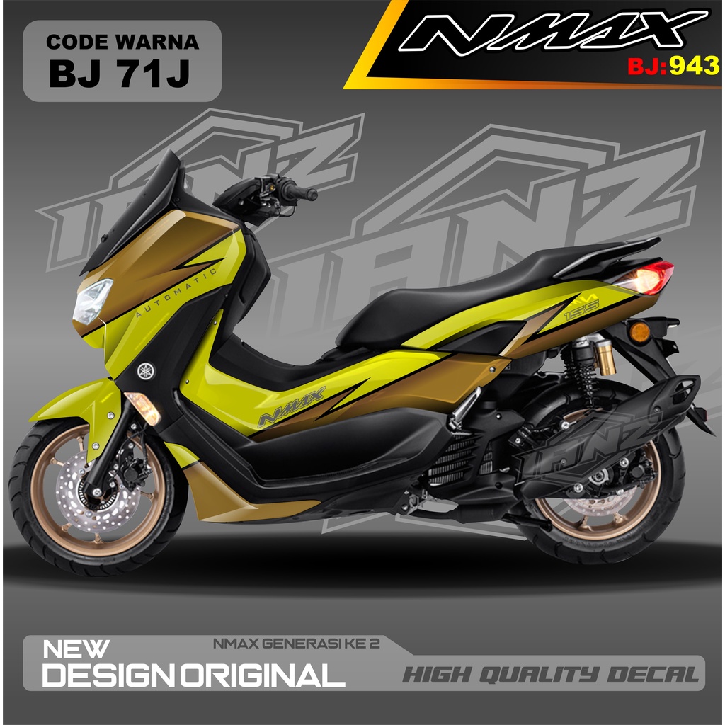 VARIASI STICKER ALL NEW NMAX FULL BODY MOTOR / DECAL FULL BODY NMAX / DECAL STIKER FULL BODY NMAX / STIKER DECAL NMAX TERBARU