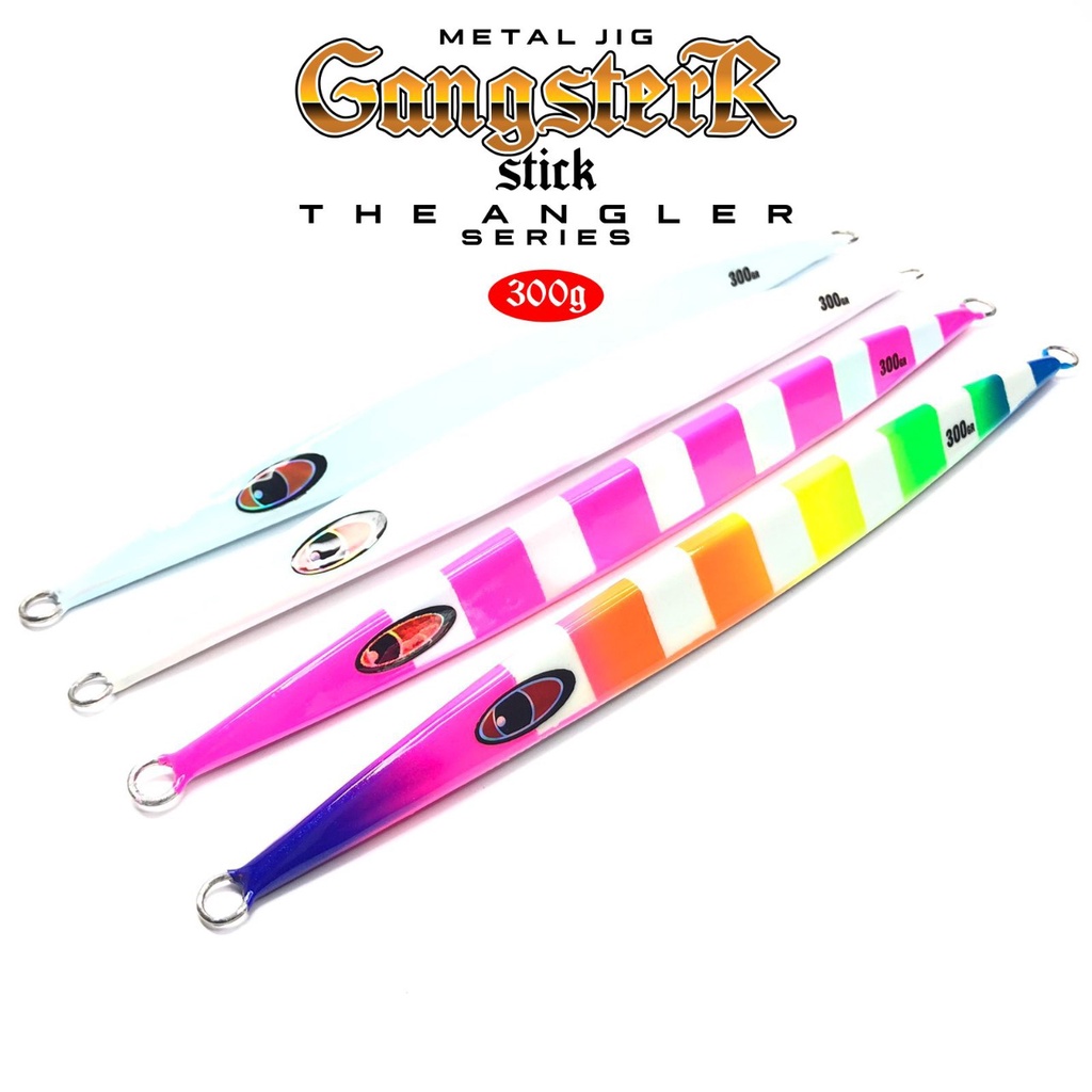 Umpan Metal Jig Gangster Stick 300 gram The Angler Series