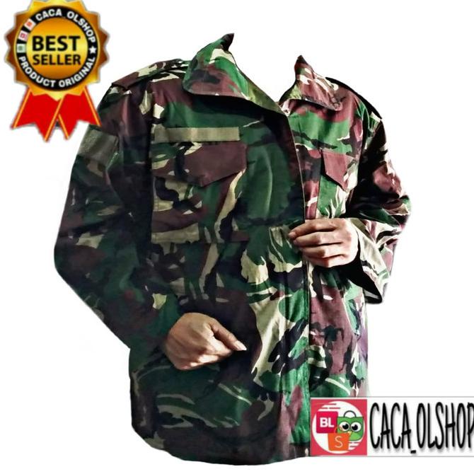Jaket Loreng TNI|ABRI|Malfinas Bolak balik Exclusive