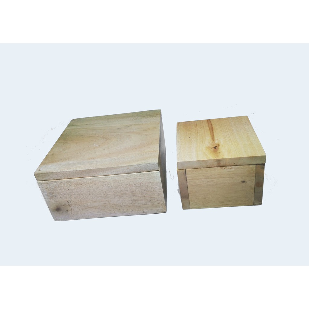Kotak KAYU Perhiasan / Kosmetik SERBA GUNA / Jewelry Box cocok untuk Seserahan Tunangan Nikah Kawin