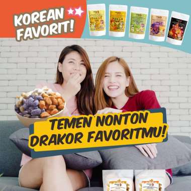 

Cemilan Snack Viral Khas Korea Kacang Oven Daefood 40gr