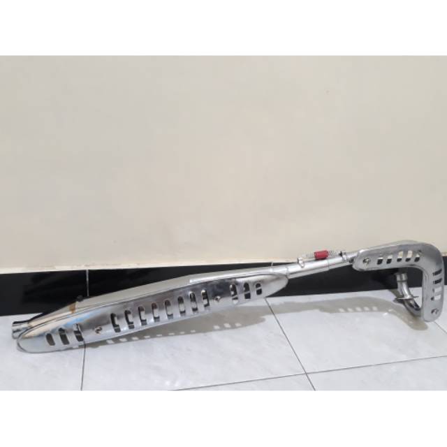 Knalpot scrambler cub series knalpot trail knalpot naik motor c70 honda win monkey gorilla st70 da