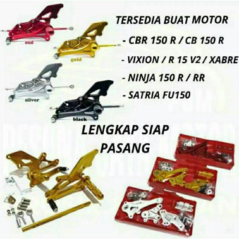 UNDERBONE  MODEL M-SATO NINJA R/NINJA RR/CBR 150R/VISION/R15/SATRIA FU