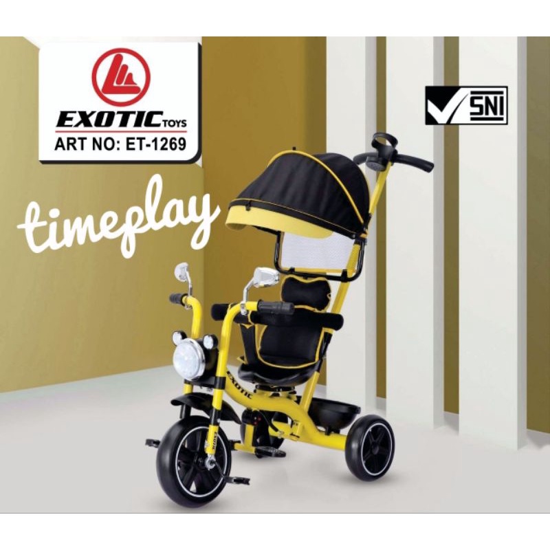 SEPEDA STROLLER ANAK RODA TIGA EXOTIC ET 1269