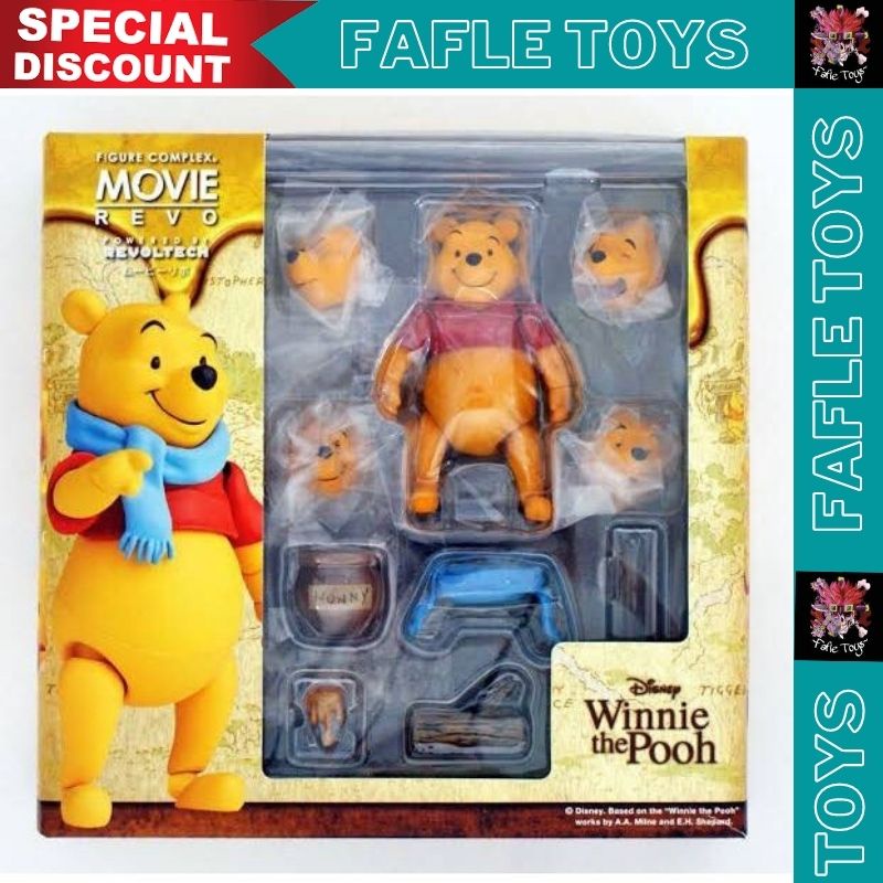 Revoltech Winnie The Pooh / Action Figure Winnie The Pooh / Winnie The Pooh Figure / Winnie The Pooh