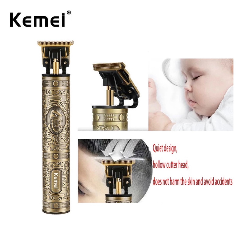 Kemei Alat Cukur Rambut KM 700 D Hair Clipper Professional Barber Trimmer Detailer Elektrik Cukuran Kemei KM 700D