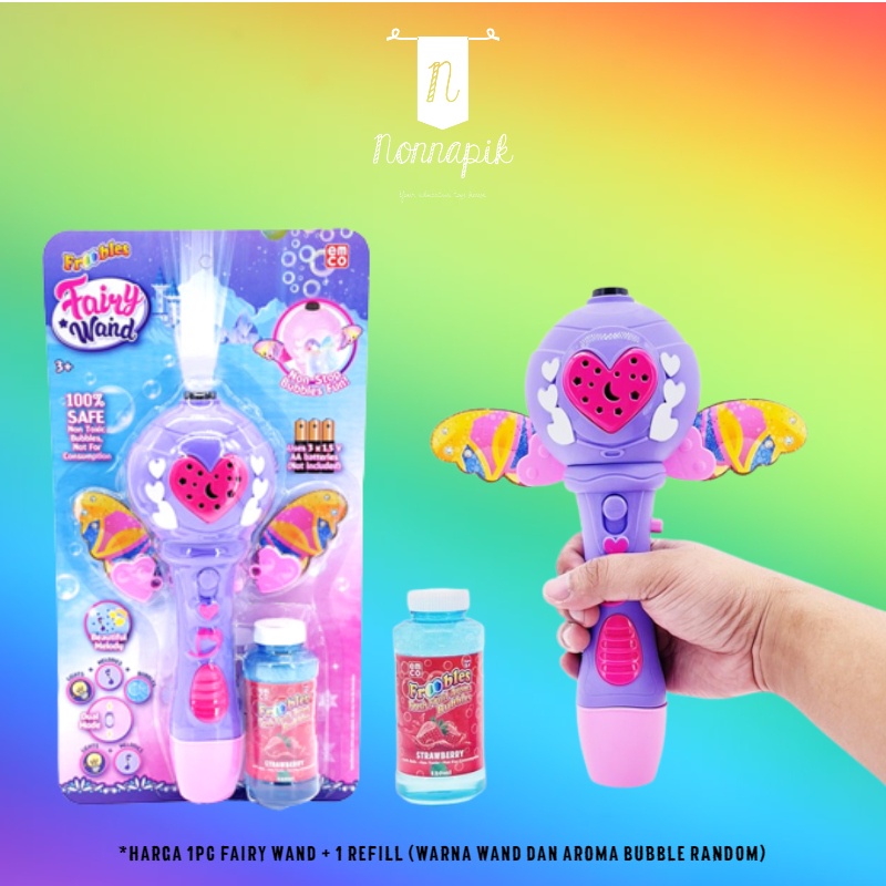 Froobles Fairy Wand Emco bubble