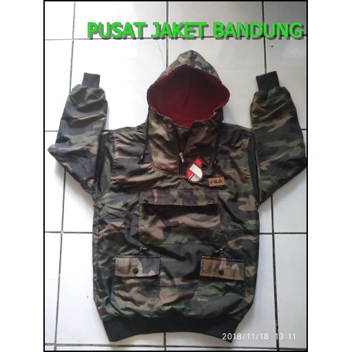 JAKET ANAK CAGOULE ARMY