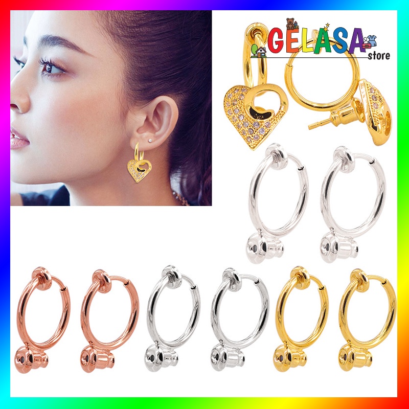 Gelasa Anting Jepit Bulat Converter Satuan