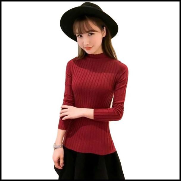 Daisy Salur Rajut L Turtleneck L Swetarer Rajut L Baju Daisy Salur Rajut L Turtleneck L Swetarer Rajut L Baju
