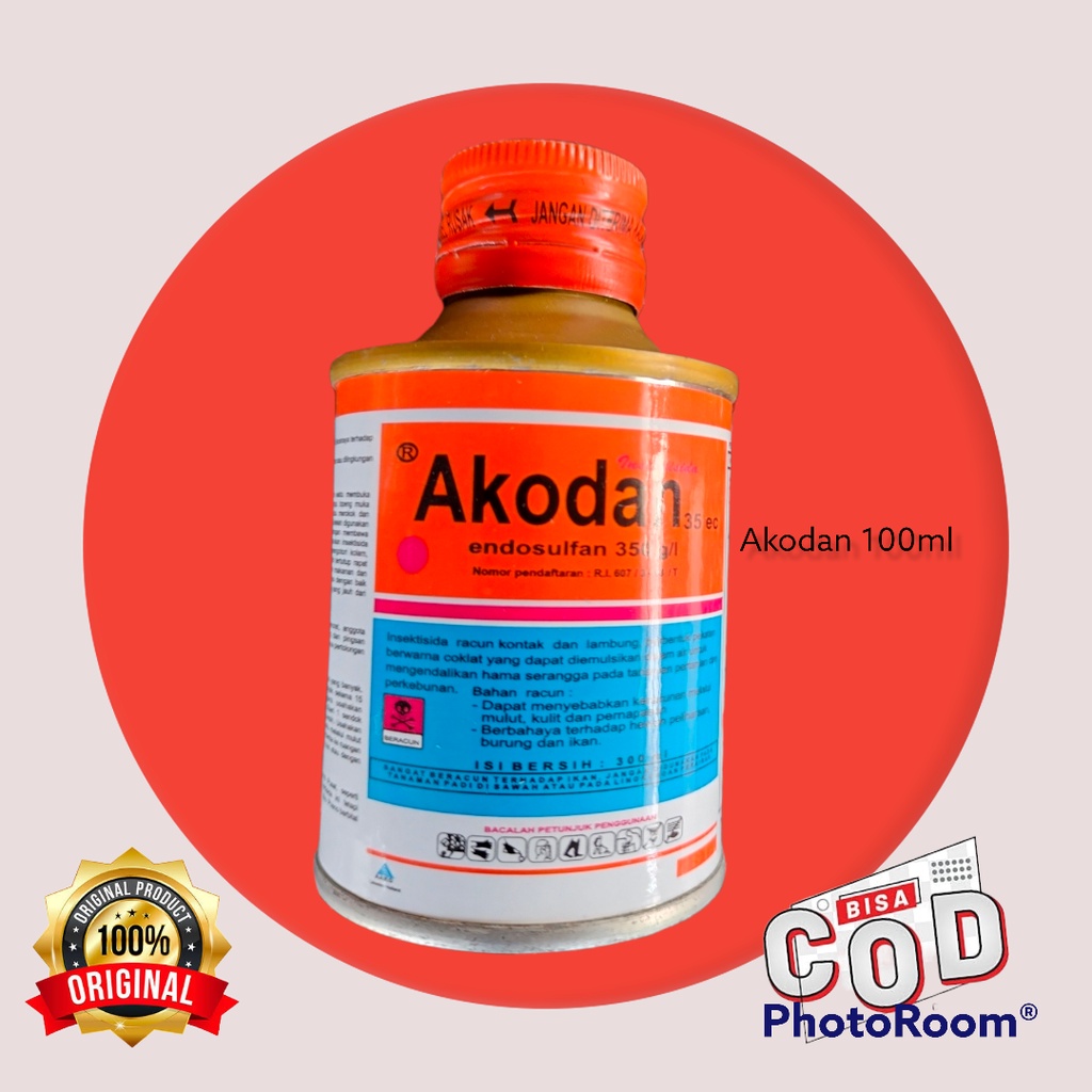 Akodan 100ml Insektisida Akodan 35ec Endosulfan 350 g/l