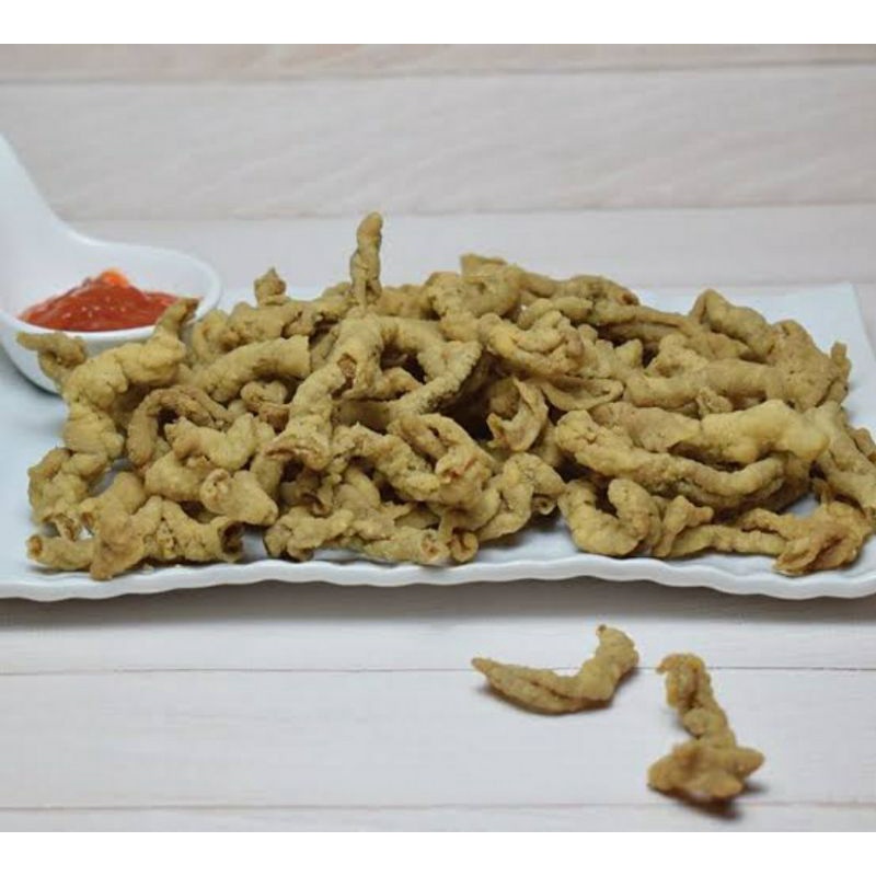 kripik usus original berat 500g