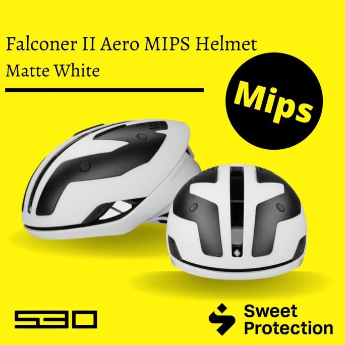 SWEET PROTECTION - FALCONER II AERO MIPS HELMET (MATTE WHITE)
