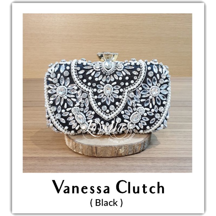 VANESSA Clutch - Tas Pesta - Clutch Pesta - Tas Kondangan - Tas Pesta Cantik - Tas Pesta Import - Ta