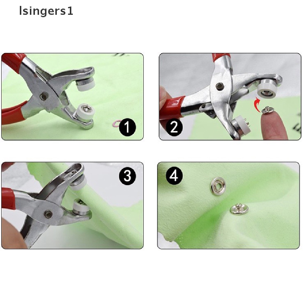 (lsingers1) Tang Pengencang Kancing Snap / Rivet Untuk Ikat Pinggang Kulit / Kanvas