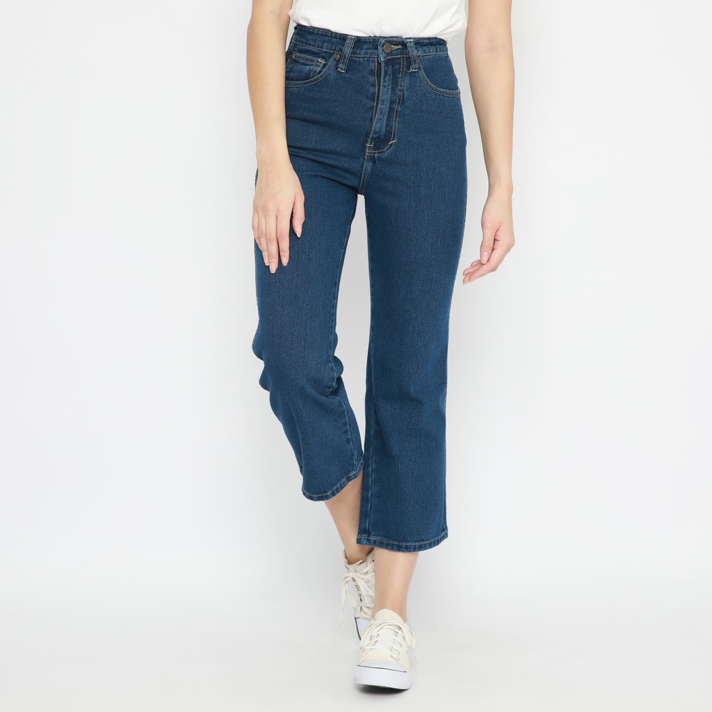 Esrocte Celana Loose Baggy High Waist Jeans Wanita P11 Esrocte Celana Loose Baggy High Waist Jeans Wanita P11