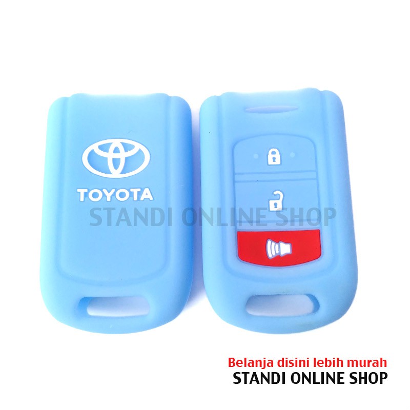 Kondom Kunci Silikon Remote Keyshirt Toyota New Rush