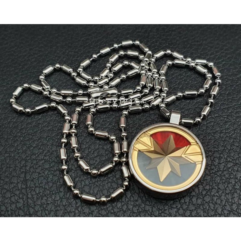 NEW PENDANT CAPTAIN MARVEL MCI ORIGINAL