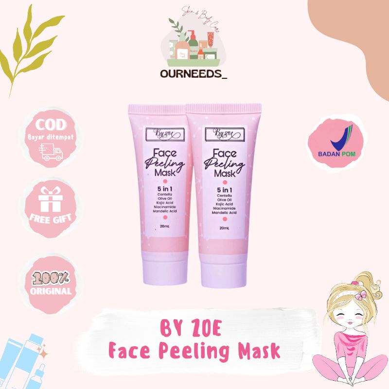 [ByZoe] 5 IN 1 FACE PEELING MASK / Masker Peeling Korea Official Store