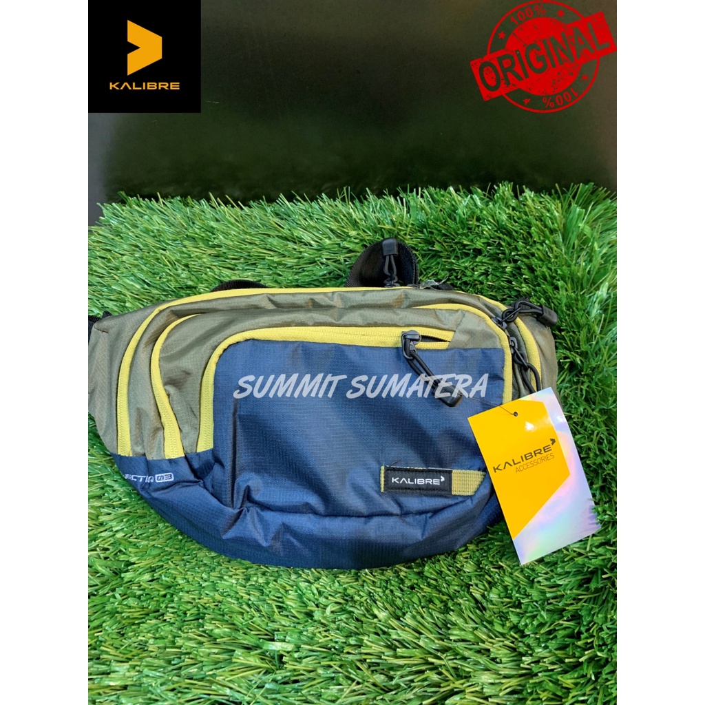 KALIBRE WAISTBAG PROJECTION 5L, NAVY-KHAKI 921247 | TAS PRIA