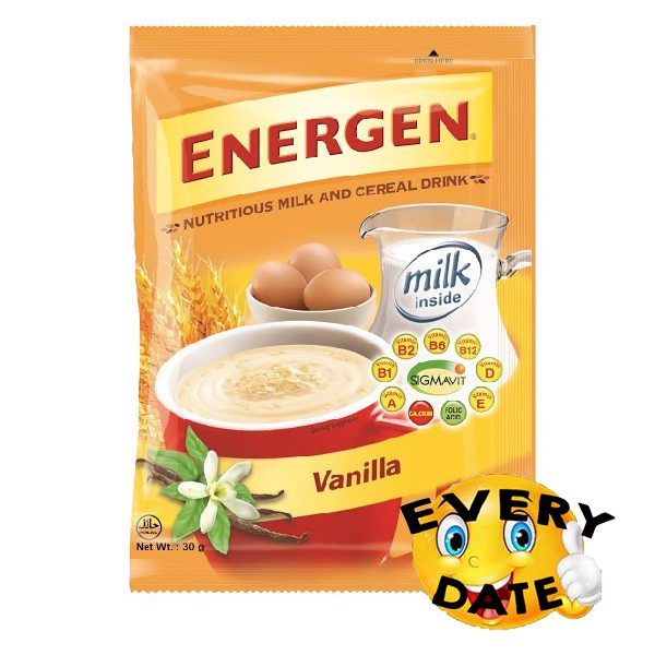 

Energen Vanila (@10 Sachet/ Lembar)