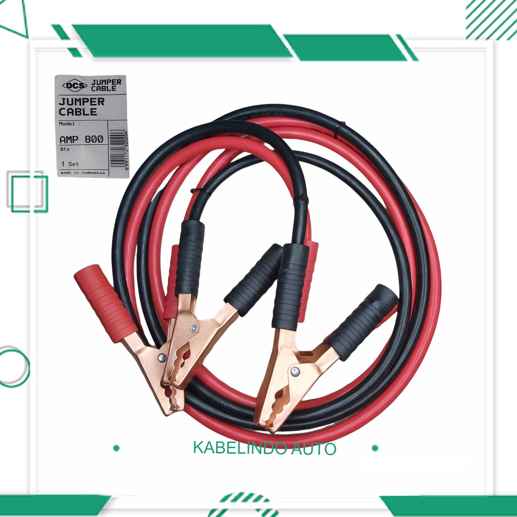 KABEL AKI MOBIL / KABEL JUMPER / KABEL ACCU 800 AMPERE 2 METER