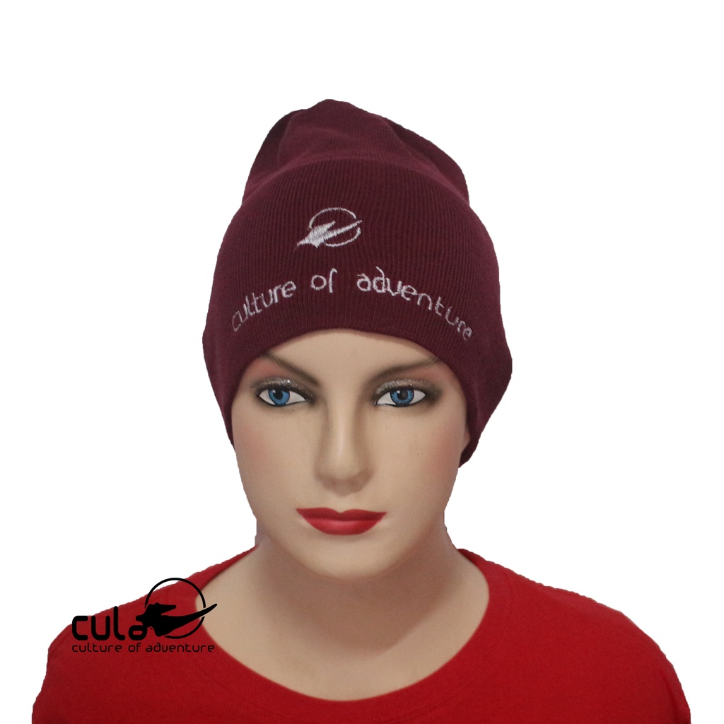 Kupluk Gunung Pria - Kupluk Gunung Wanita - Kupluk Outdoor - Kupluk Cula Dewasa Unisex - Beanie Hat Dewasa