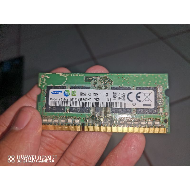 RAM Laptop 2 GB DDR3 PC3L 12800S