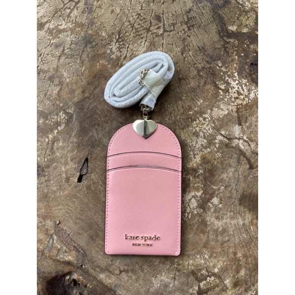 Kate Spade Spencer Lanyard Serene Pink AUTHENTIC