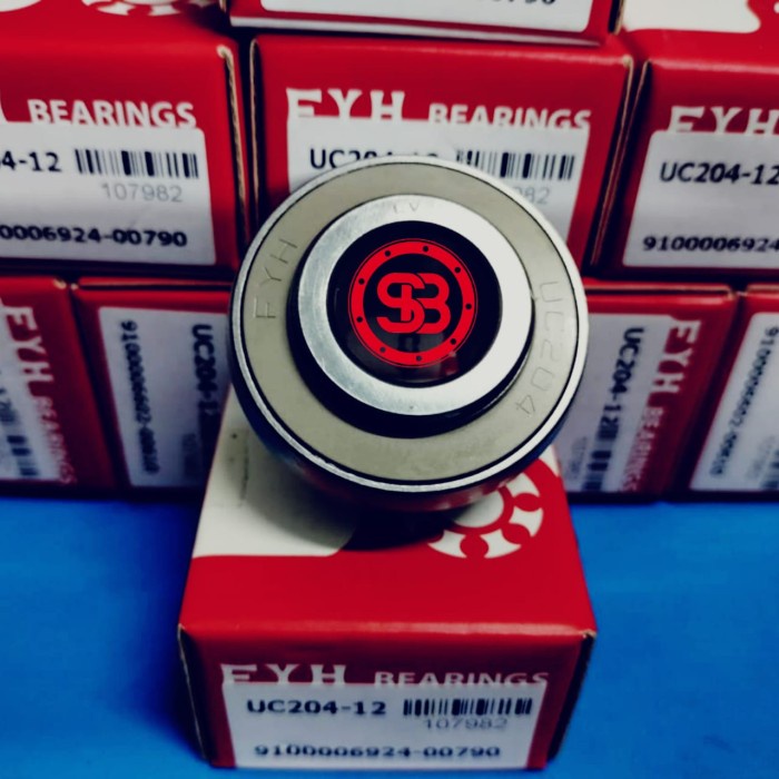 Insert Bearing UC 204-12 ( as 3/4inch ) UC204-12 FYH JAPAN