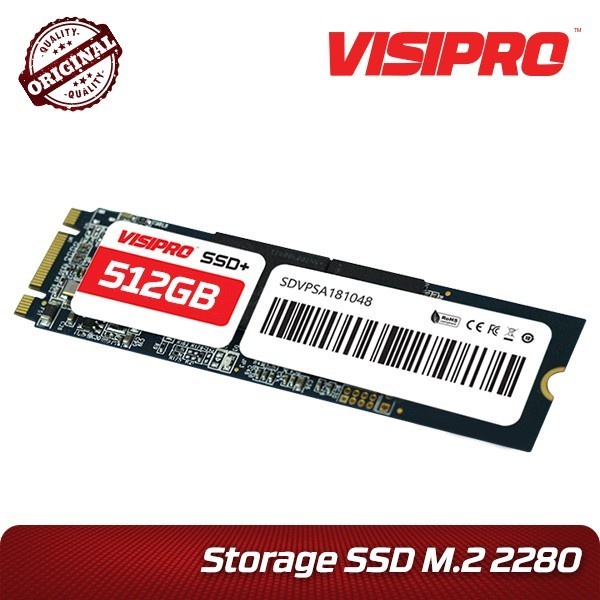 SSD VISIPRO 512GB M.2 2280 SATA