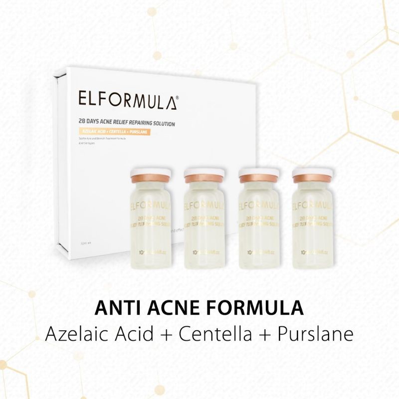 [READY SIAP KIRIM STOCK TERBATAS] ELFORMULA 28 Days Acne Relief Repairing Solution Element Formula