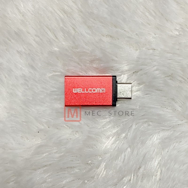 OTG USB TYPE C / TIPE C WELLCOMM FOR SAMSUNG , OPPO , XIAOMI , REDMI , VIVO , INFINIX