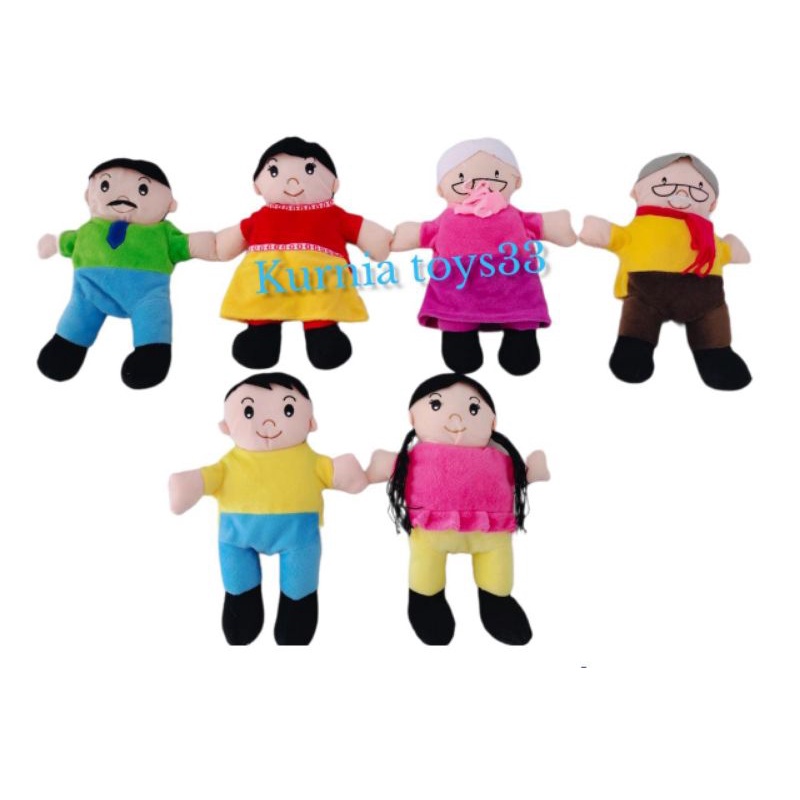 BONEKA TANGAN KELUARGA/HAND PUPPET FAMILY