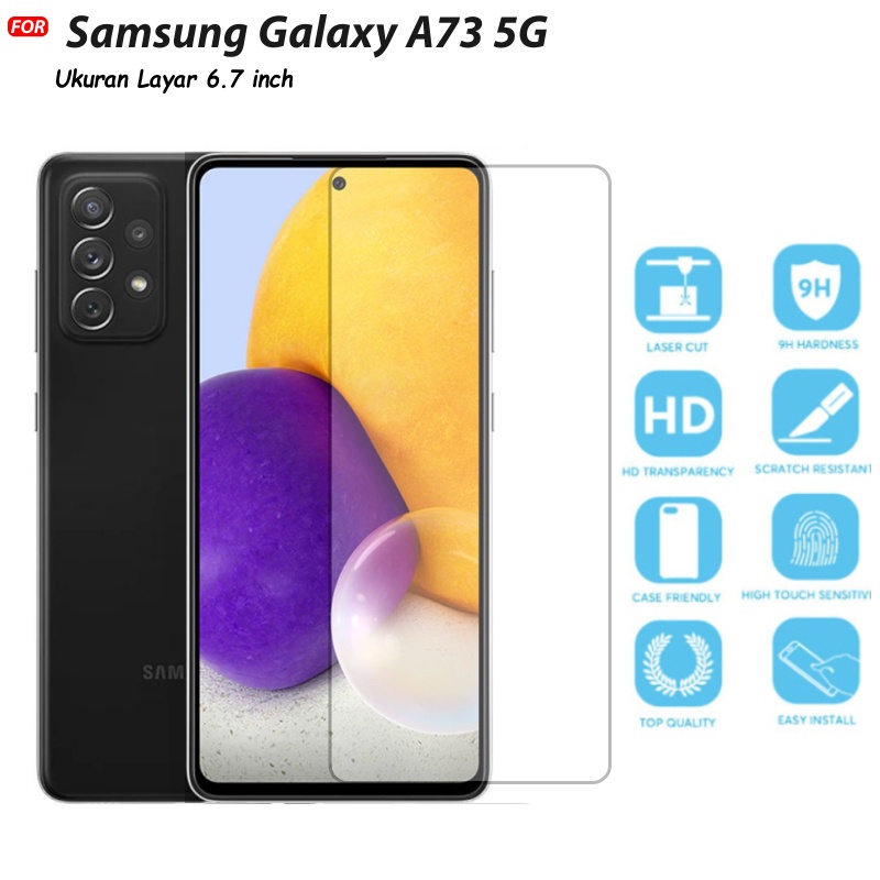 Tempered Glass Samsung A73 Premium Quality Anti Gores Kaca