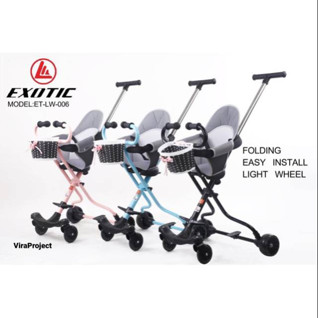 Kereta Dorong / Magic Stroller Exotic ET-LW006