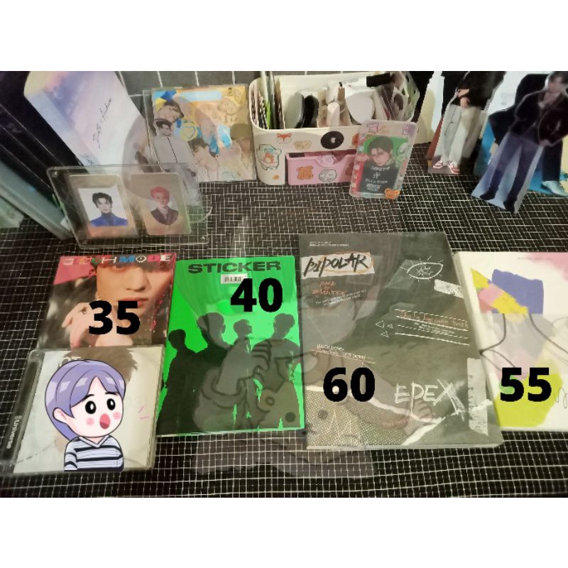 READY STOK ALBUM ONLY NCT EPEX SVT BACA DESKRIPSI