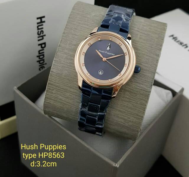 JAM TANGAN WANITA HUSH PUPPIES TANGGAL AKTIF