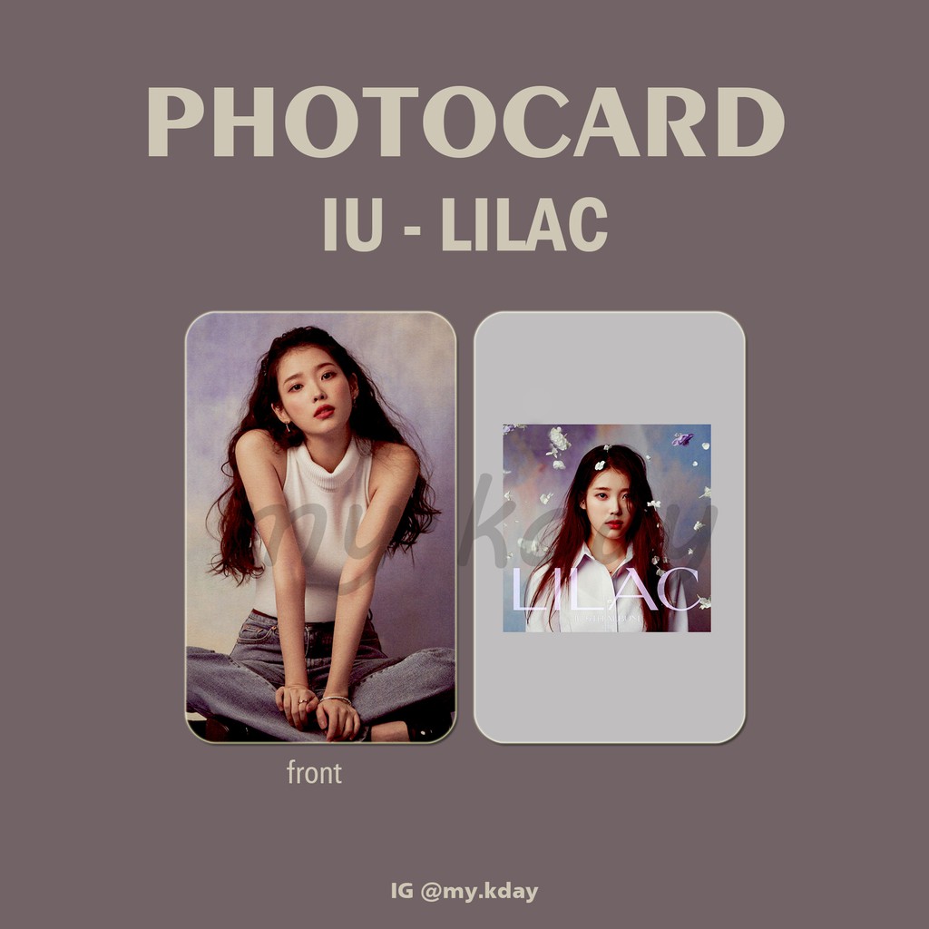 PC-0475, Unofficial Photocard IU LILAC 2 sisi
