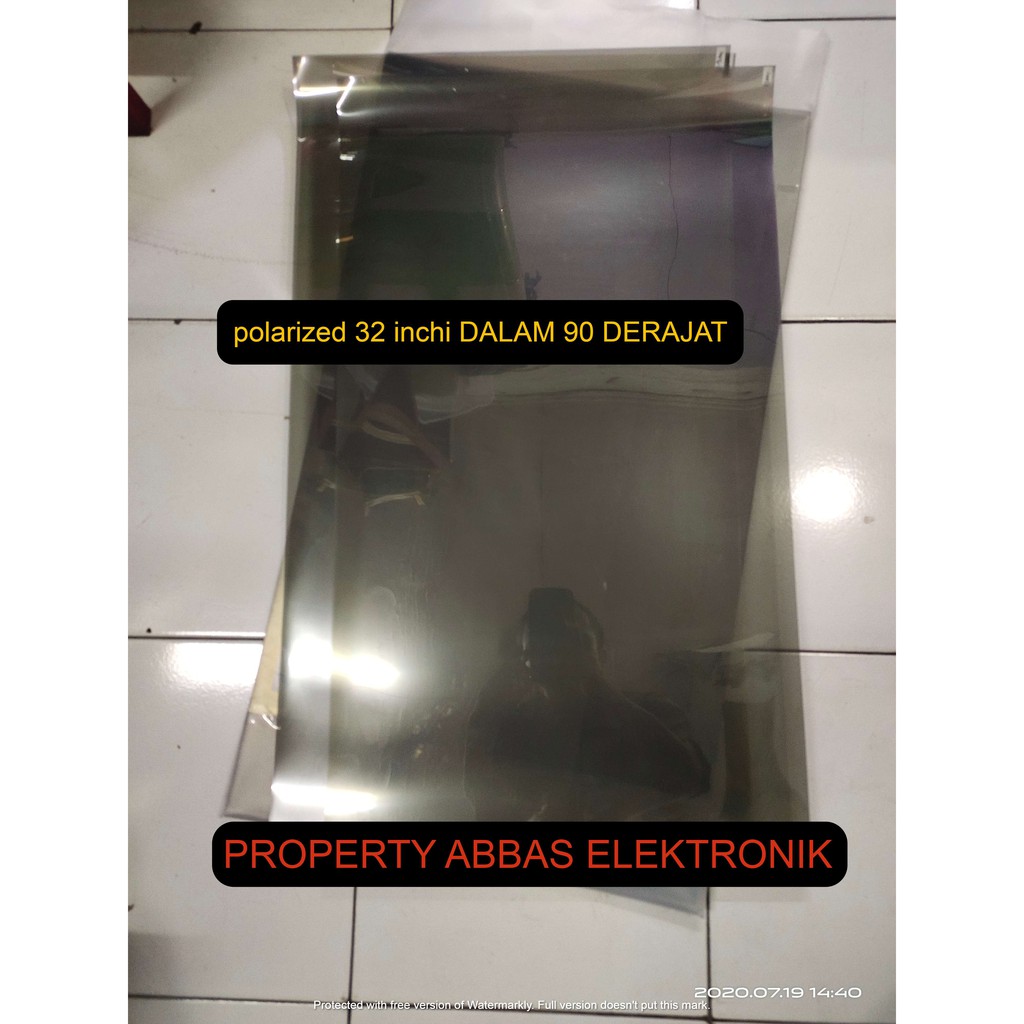 polaris polariz polarized 32 inch dalam 90 derajat