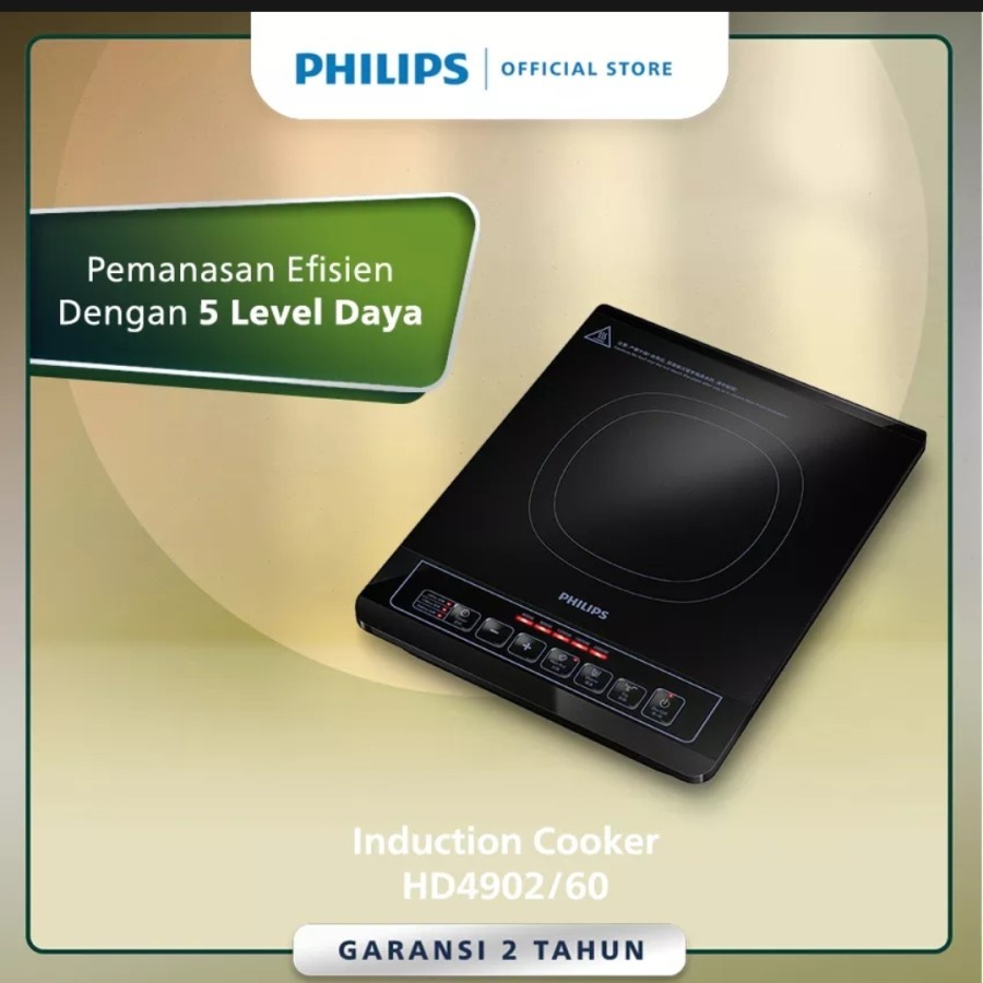 PHILIPS Induction Cooker HD4902/33 Kompor Induksi HD4902 HD 4902