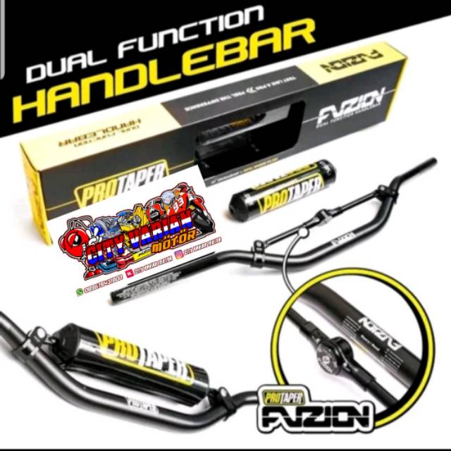 Stang Protaper Fuzion Stang Fatbar Fuzion plus Busa Stang Protaper KLX CRF TRAIL  RX KING VIXION NEW