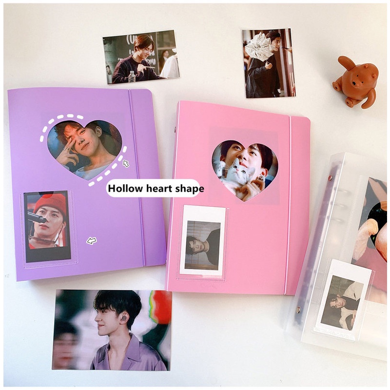 Buku Notebookdiaryjurnalalbum Fotokartu Ukuran A5 Cover Motif Bunga Ala Korea