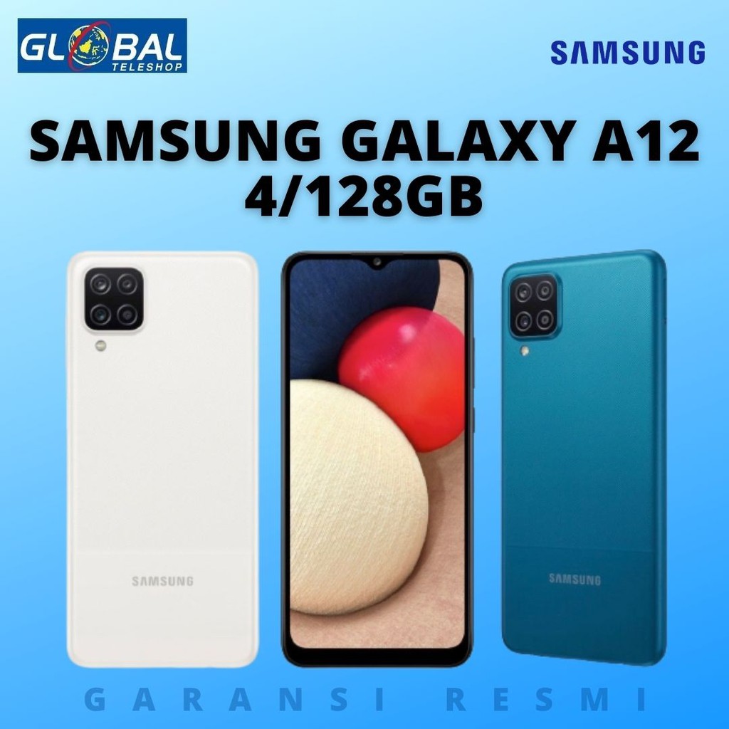 Samsung Galaxy A12 Smartphone (4/128GB) | Shopee Indonesia