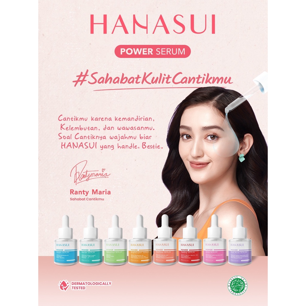 HANASUI Power Serum Series / Acne Bright Bakuchiol Barrier Peeling