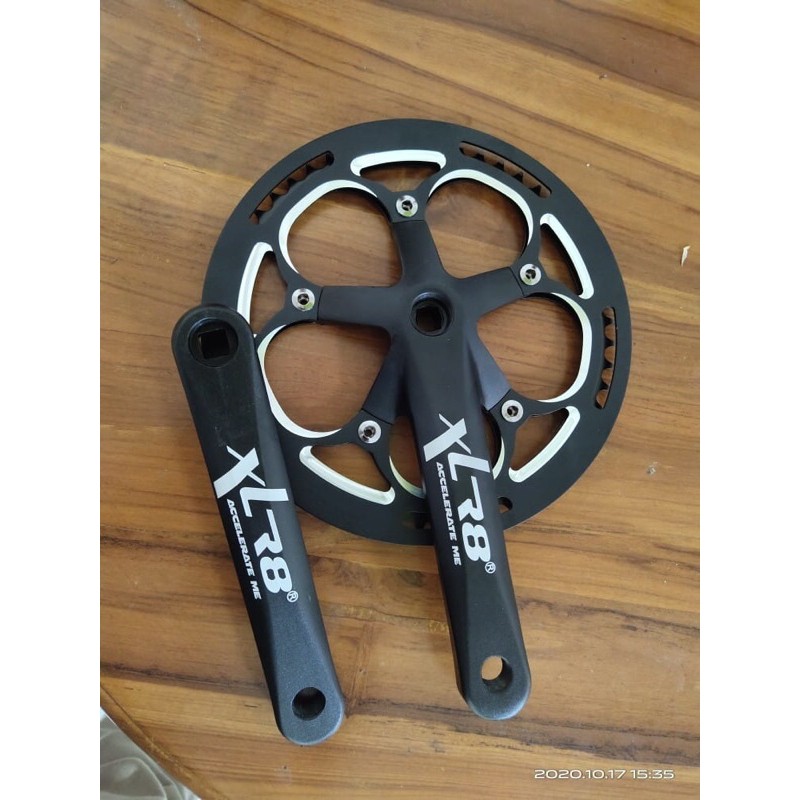 crankset xlr8 kotak 53t alloy